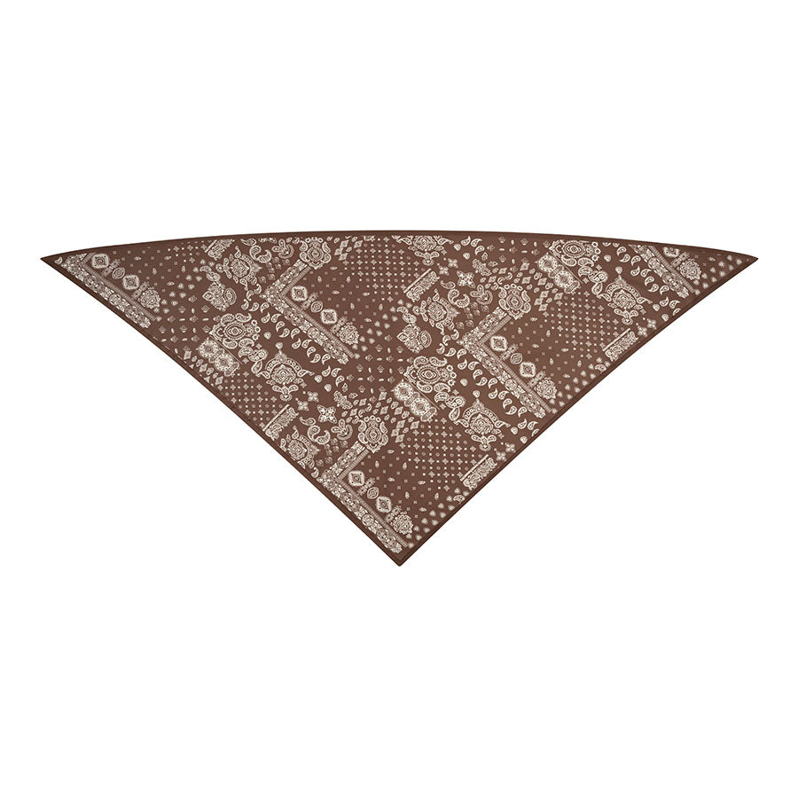Brown Bandana Scarf