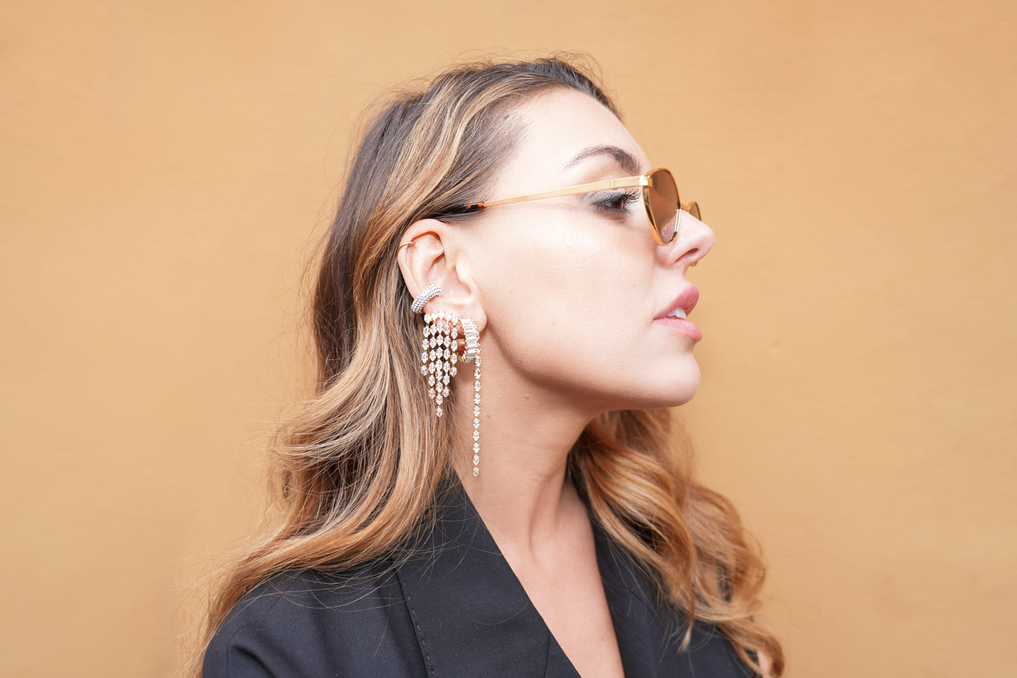 Ice Pavé Ear Cuff Medium