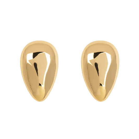 Oval Drop Studs