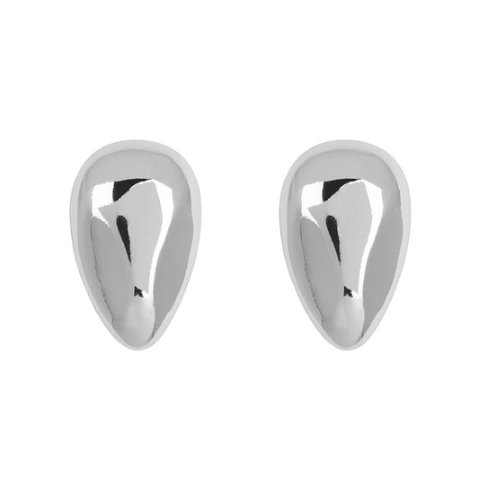 Oval Drop Studs