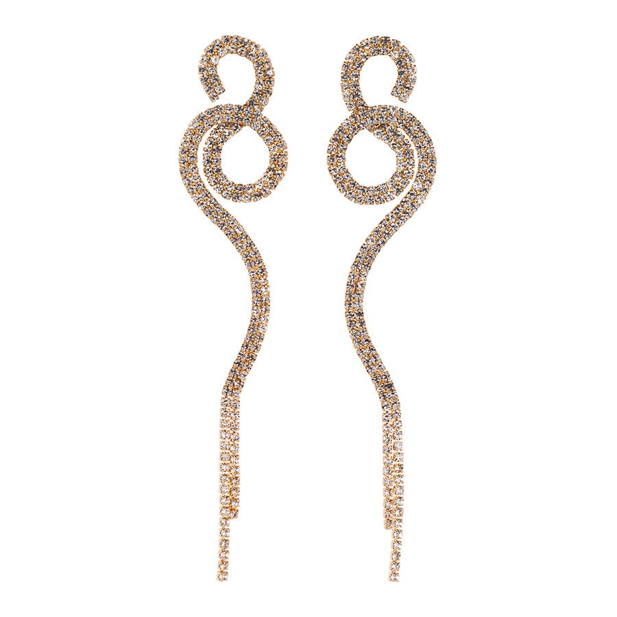 The Glittery Snake Earrings