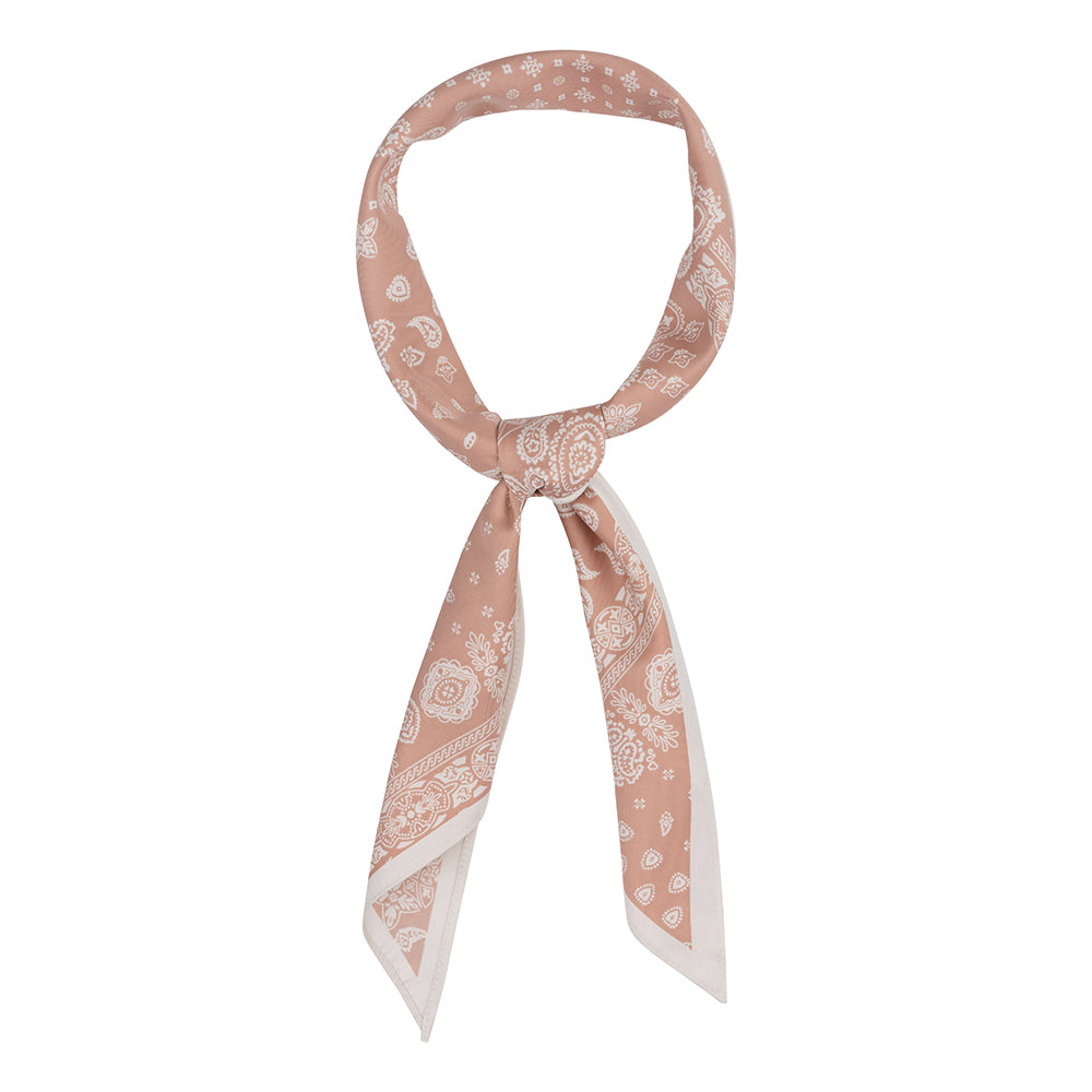 Pink Bandana Scarf