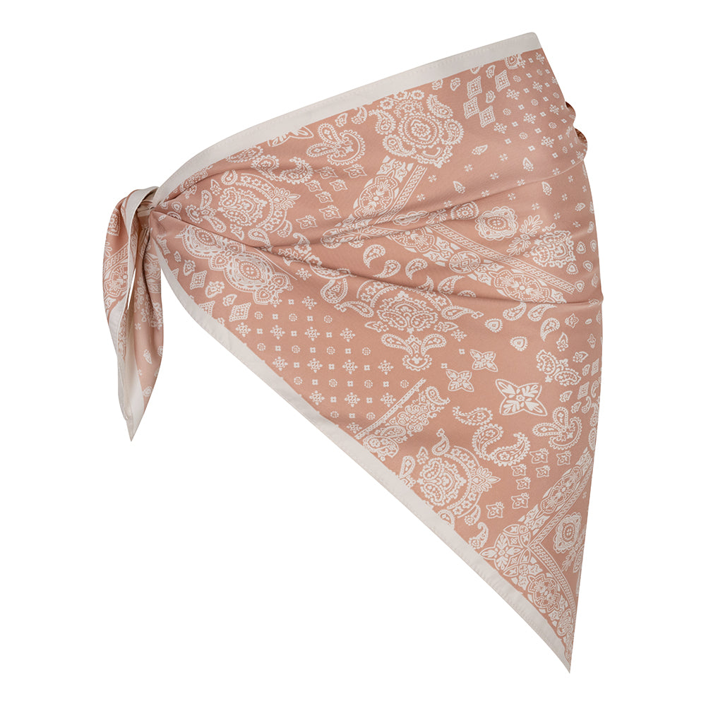 Pink Bandana Scarf