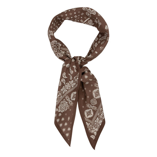 Brown Bandana Scarf
