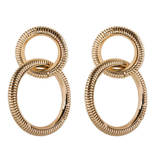 Double Snake Hoops