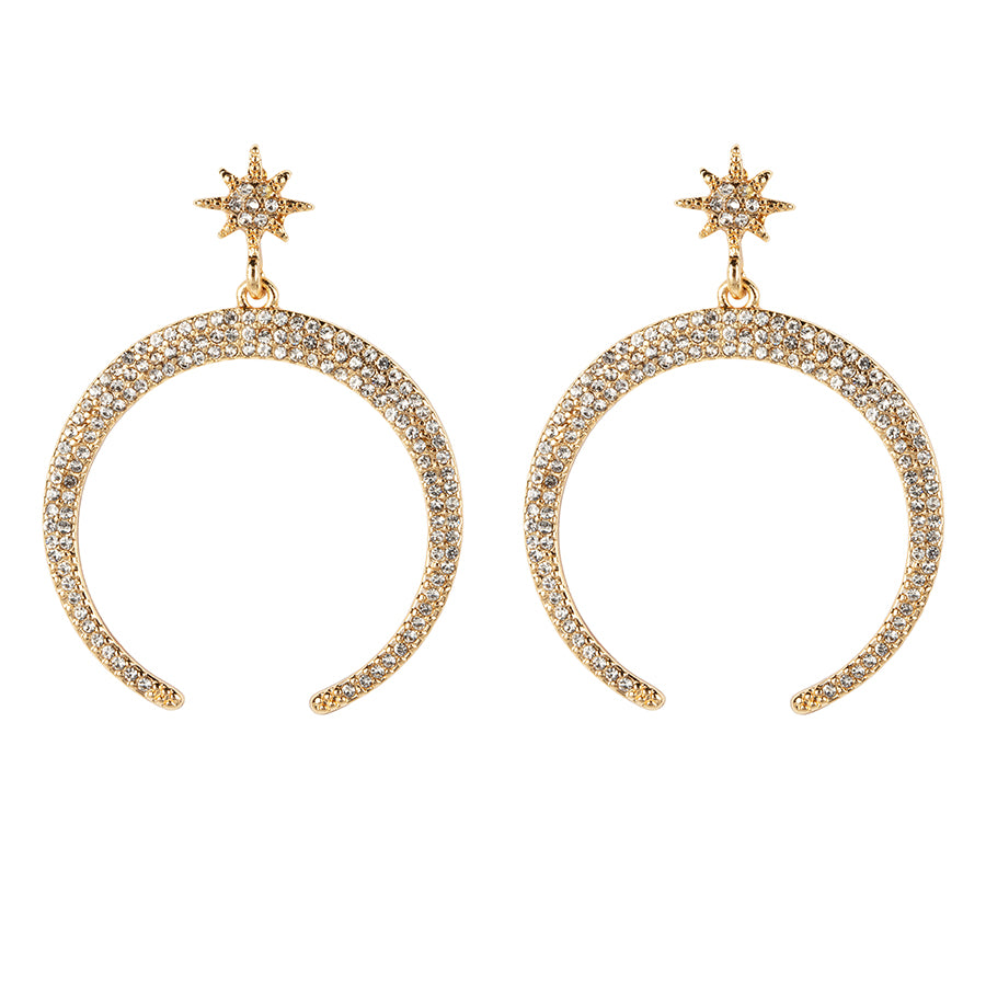 To the Moon and Back Earrings